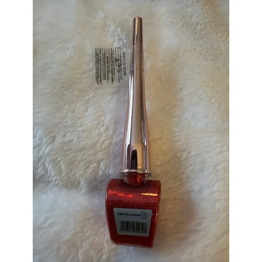 Romantic Beauty Professional Makeup Glitter Eyeliner Red Sparkle Liquid Liner